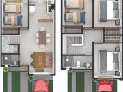 Casa de 4 R en venta en privada Villa de Pozos