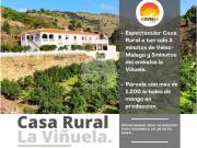 Casa de campo con producción de Mango