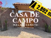 CASA DE CAMPO EN VENTA, MALA, CAÑETE, LIMA