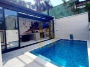 Casa de condomínio com 170 m², 2 quartos sendo 2 suítes...