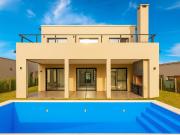 Casa de Diseño con pileta 500 m2 en Barrio San Ramón
