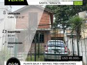 Casa de dos plantas en Santa Teresita Calle 125 y 27