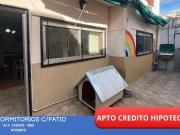 Casa de pasillo con patio APTO CREDITO