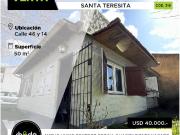 Casa de tres ambientes a la venta en Santa Teresita...