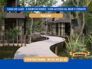 CASA DE TRES PISOS A ORILLAS DEL MAR EN ZONA...