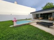 casa de una planta amueblada en la privada san jose...