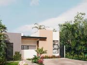 Casa de una planta con dos habitaciones, Cholul