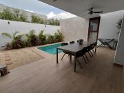 Casa de una planta en Temozón Norte, Soluna 3 recámaras...