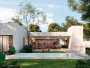 Casa de una planta en venta al norte de merida, Dzidzilha