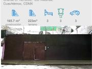 CASA DE UNA PLANTA MUY CERCA DE METRO CHABACANO