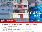 CASA DE VENTA EN IBARRA URB. ZOILA GALARRAGA