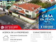 CASA DE VENTA EN LA QUINTA