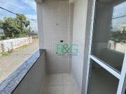 Casa em Boqueirão, Praia Grande/SP de 52m² 2 quartos à...