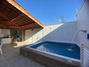 Casa em Cidade Ocian, Praia Grande/SP de 108m² 3 quartos...