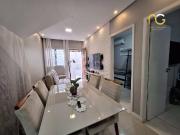 Casa em Jardim Melvi, Praia Grande/SP de 48m² 2 quartos...