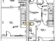 Casa em Morro de Nova Cintra, Santos/SP de 115m² 3...