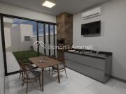 Casa em Vila Monte Alegre, Paulínia/SP de 140m² 3...