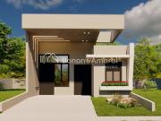 Casa em Vila Monte Alegre, Paulínia/SP de 142m² 3...