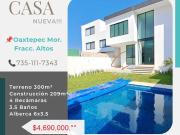 Casa en Altos de Oaxtepec Morelos