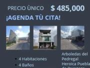 CASA EN ARBOLEDAS DEL PEDREGAL PUEBLA