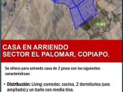 Casa en Arriendo El Palomar, Copiapó