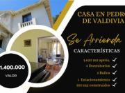 Casa en Arriendo en avenida pedro de valdivia 1050