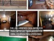 Casa amoblada Ampliación Purén costado avenida España