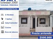Casa en arriendo Soledad 2000, Soledad