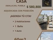 CASA EN CERRADA TRUENO UH CERRO DE AMALUCAN PUEBLA