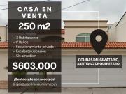 CASA EN COL. COLINAS DEL CIMATARIO, QUERÉTARO