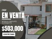 CASA EN COL. NOGALIA, IRAPUATO GUANAJUATO