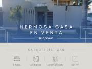 CASA EN COL. STA. BÁRBARA, COLIMA