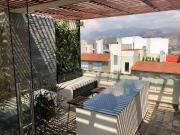 Casa en condominio con jardín y roof garden