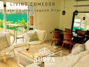 CASA EN LAGOON PILAR DE 3 DORMITORIOS CON JARDIN Y TERRAZA!