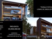 CASA EN PRE VENTA EN LOMAS DE ANGELOPOLIS PARQUE POTOSI