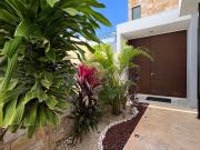 casa en temozón norte, en privada, con paneles solares y...