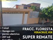 casa en remate bancario en fracc floresta, veracruz, ver