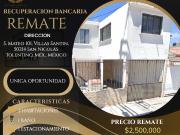 CASA EN REMATE BANCARIO EN S. Mateo, Villas Santin,...