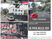 Casa en remate, Coyoacán