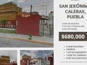 casa en remate, San Jerónimo calderas, Puebla