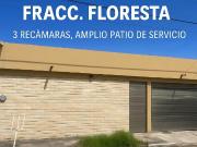 Casa en Renta – 1 Solo Nivel Fracc. Floresta