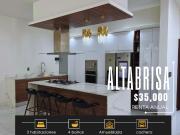 casa en renta amueblada en altabrisa residencial