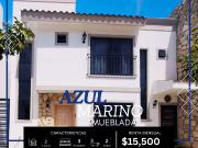 CASA EN RENTA AMUEBLADA EN AZUL MARINO EN CERRITOS