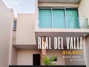 CASA EN RENTA AMUEBLADA EN REAL DEL VALLE COTO 13