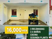 CASA EN RENTA AMUEBLADA EN REAL DEL VALLE COTO 6