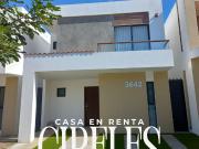 ⭐ CASA EN RENTA ANUAL AMUEBLADA EN RESIDENCIAL CIBELES