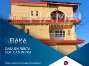 CASA EN RENTA COL. CAMINERA