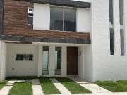 Casa en renta en Cholula Puebla zona san pedro a estrenar