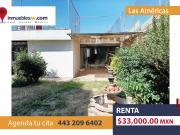 CASA EN RENTA EN LAS AMERICAS, MORELIA