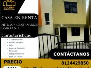 casa en renta en Mitras Bicentenario García NL